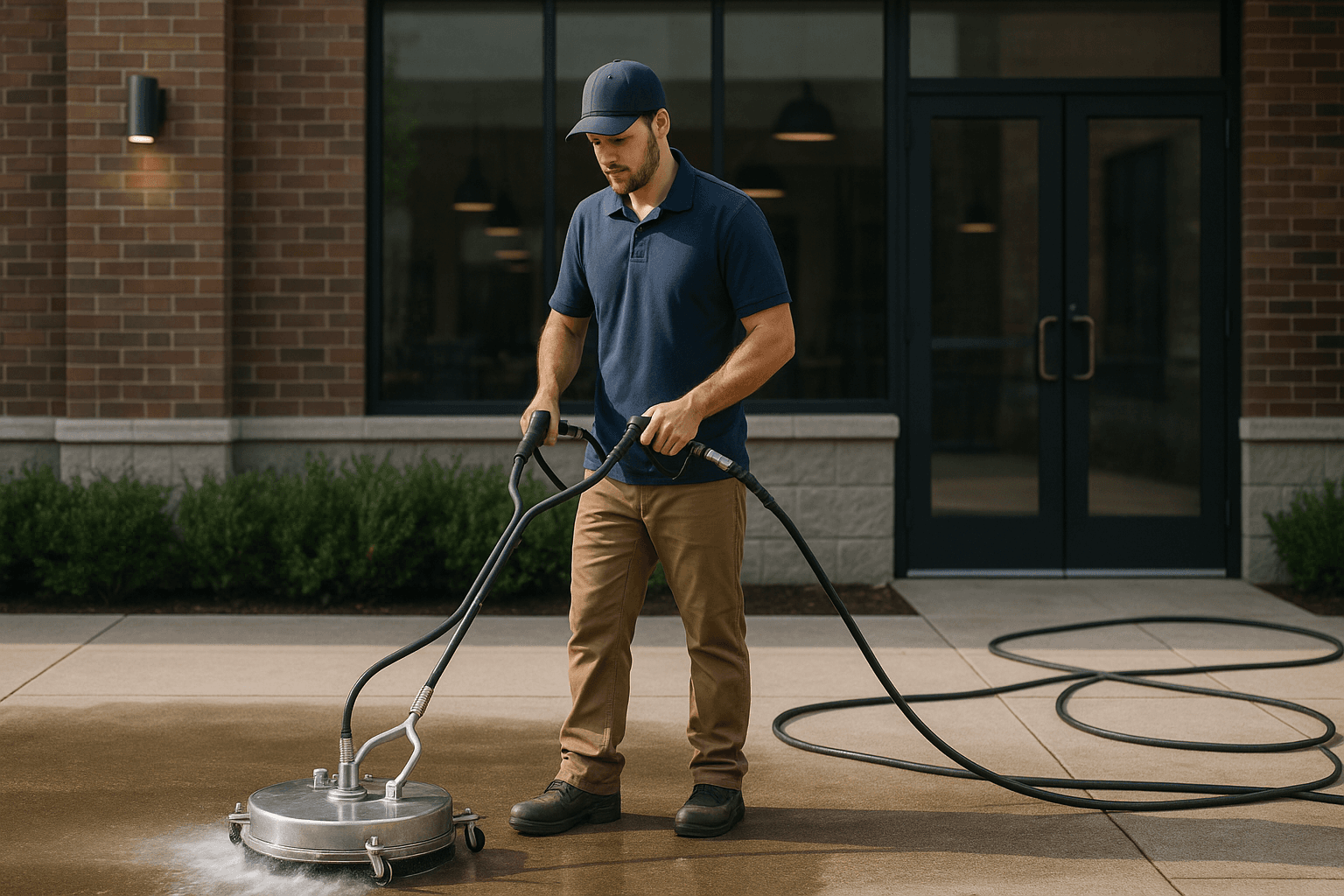 High Stream Pressure Washing hero image
